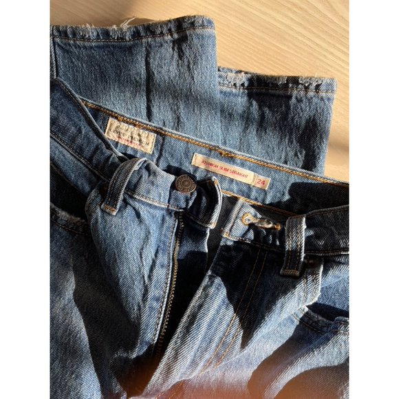 Levi's® Premium 70'S HIGH RISE SLIM STRAIGHT WOMEN'S JEANS, 24 - Picture 9 of 10